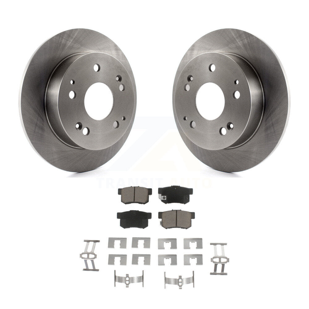 Rotor de frein à disque arrière et Kit de plaquettes en céramique, pour Honda Civic Accord Acura RSX Integr