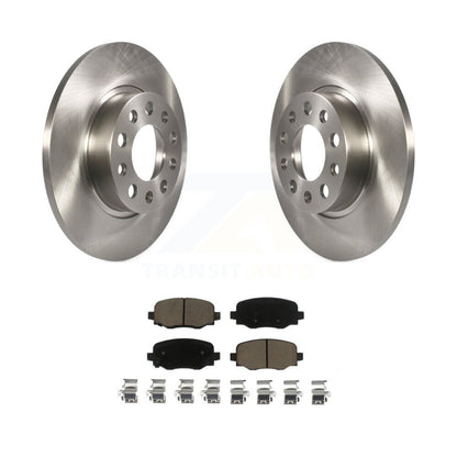 Kit de rotors de frein à disque arrière et plaquettes en céramique pour Jeep Renegade Fiat 500X