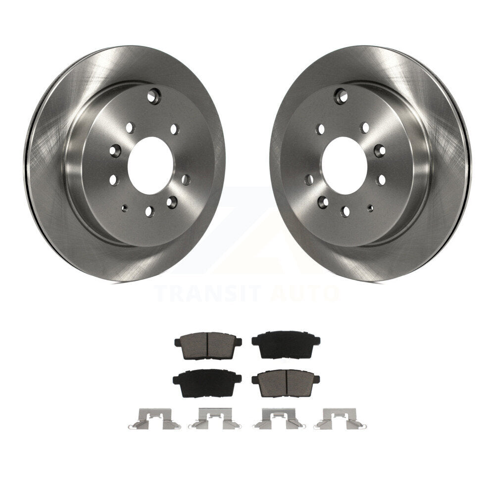 Kit de disques de frein à disque arrière et plaquettes en céramique, pour Ford Edge Mazda CX-7 Lincoln MK