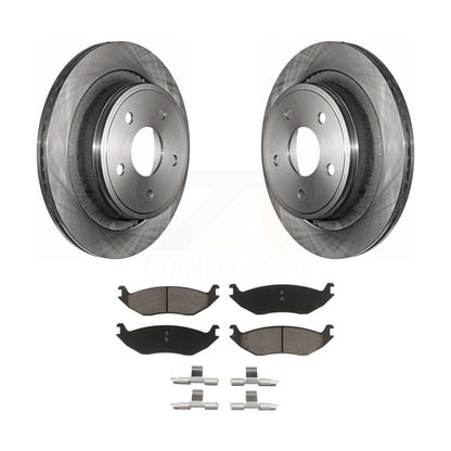 Kit de rotor de frein arrière et de plaquettes en céramique pour Ram 1500 Classic Dodge Durango Chrysler