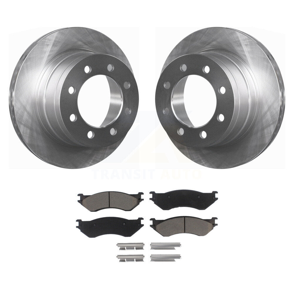 Kit de rotors de frein à disque arrière et plaquettes en céramique, pour Dodge Ram 1500 3500 2500