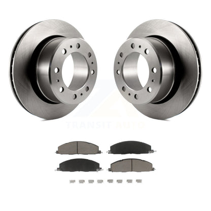 Kit de rotors de frein à disque arrière et plaquettes en céramique pour Ram 3500 2500 1500 Dodge