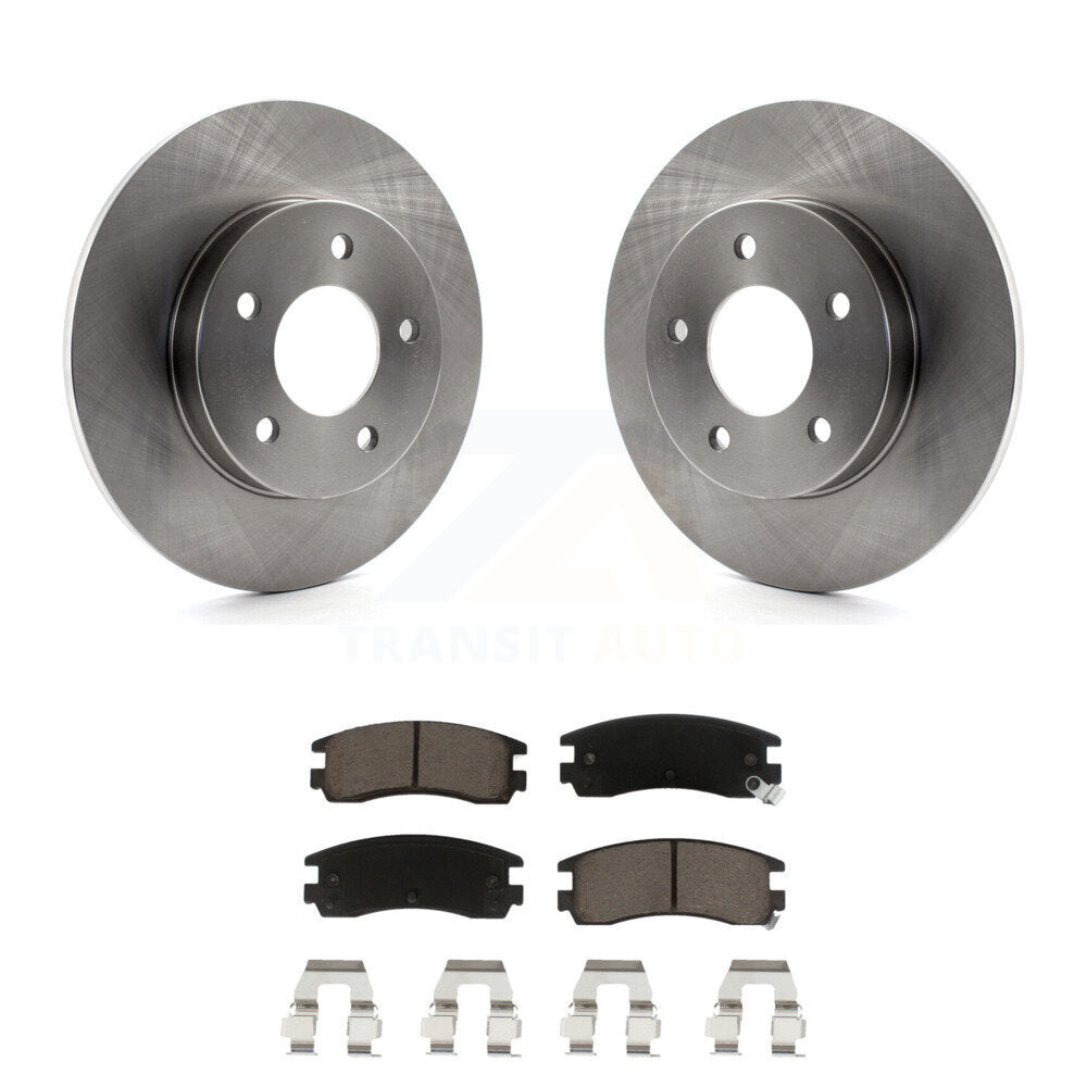 Kit de rotor de frein arrière et de plaquettes en céramique pour Cadillac DeVille Buick Eldorado Sevill