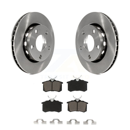 Kit de disques de frein à disque arrière et plaquettes en céramique pour Audi S4 2000-2001 K8C-101967