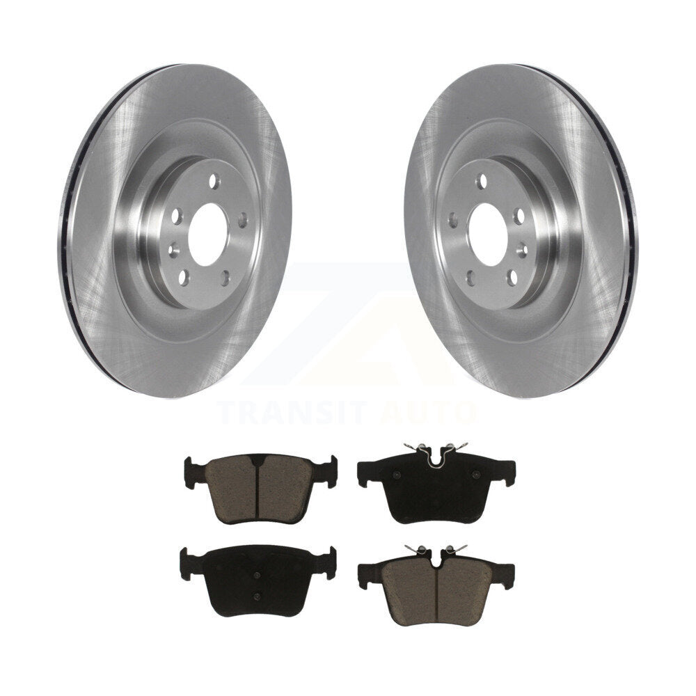 Kit de rotors de frein à disque arrière et de plaquettes en céramique pour recharge Volvo XC90 C40