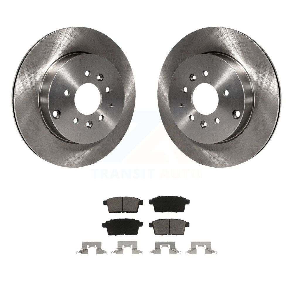 Kit de disques de frein à disque arrière et plaquettes en céramique pour Mazda CX-9 2007-2015 K8C-101971