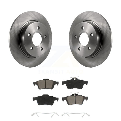 Kit de disques de frein à disque arrière et plaquettes en céramique pour Ford Focus K8C-101972