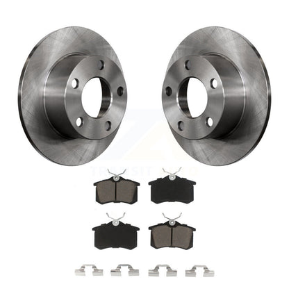 Kit de disques de frein à disque arrière et plaquettes en céramique, pour Volkswagen Passat Audi A6