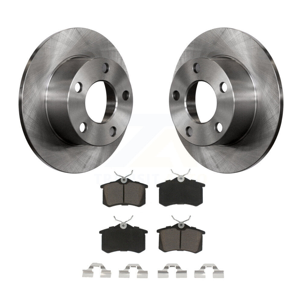Kit de disques de frein à disque arrière et plaquettes en céramique, pour Volkswagen Passat Audi A6