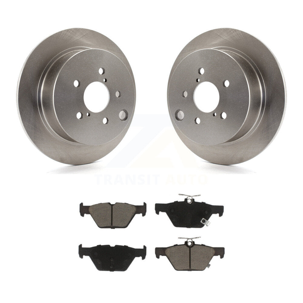 Kit de disques de frein à disque arrière et plaquettes en céramique pour Subaru Crosstrek K8C-101978