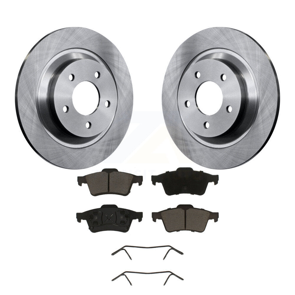 Kit de rotors de frein à disque arrière et plaquettes en céramique pour Mazda 5 à 02 06 2006 K8C-10198