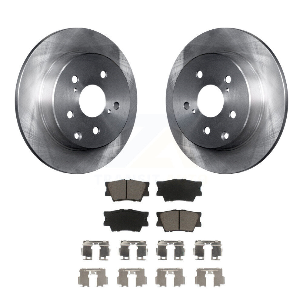 Kit de disques de frein à disque arrière et plaquettes en céramique, pour Toyota RAV4 Lexus HS250h