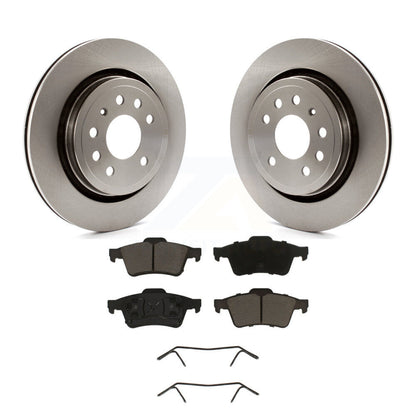 Kit de plaquettes de frein en céramique, Rotors de frein à disque arrière pour berline Saab 9-3 2003 avec Roto ventilé