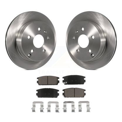 Kit de rotor de frein arrière et de plaquettes en céramique pour Chevrolet Equinox GMC Terrai 2010-2017