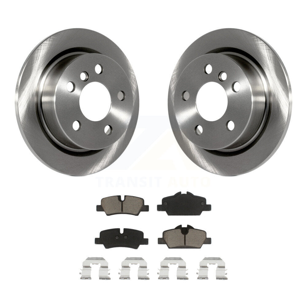 Kit de disques de frein à disque arrière et plaquettes en céramique pour Mini Cooper K8C-101994