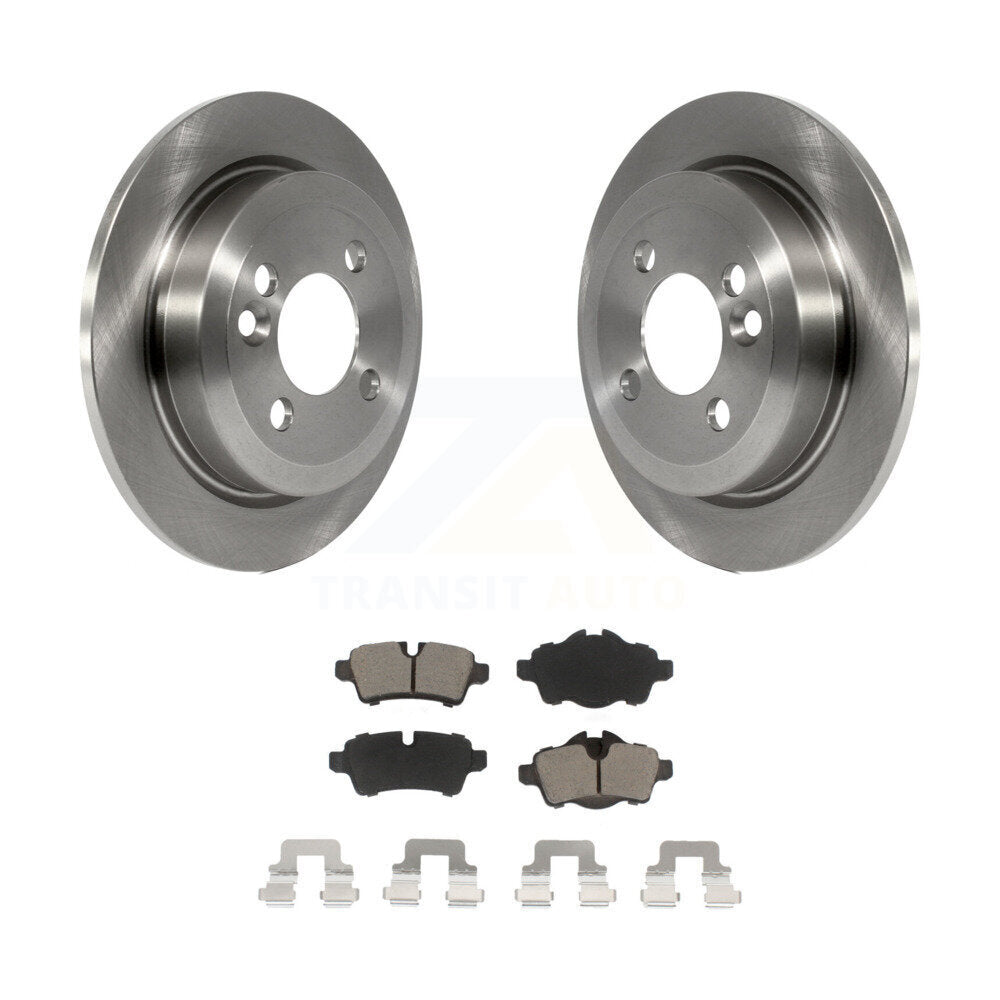 Kit de disques de frein à disque arrière et plaquettes en céramique pour Mini Cooper K8C-101995