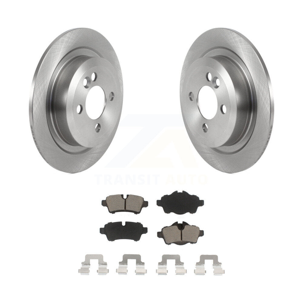Kit de disques de frein à disque arrière et plaquettes en céramique pour Mini Cooper K8C-101996