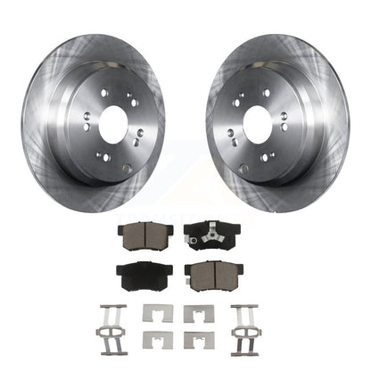 Kit de rotors de frein à disque arrière et plaquettes en céramique pour Honda CR-V Acura RDX K8C-102000