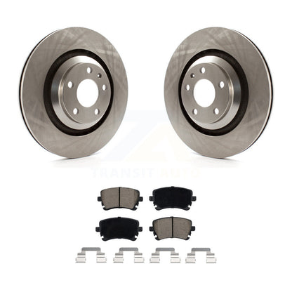 Kit de disques de frein à disque arrière et plaquettes en céramique pour Audi A6 Quattro K8C-102004