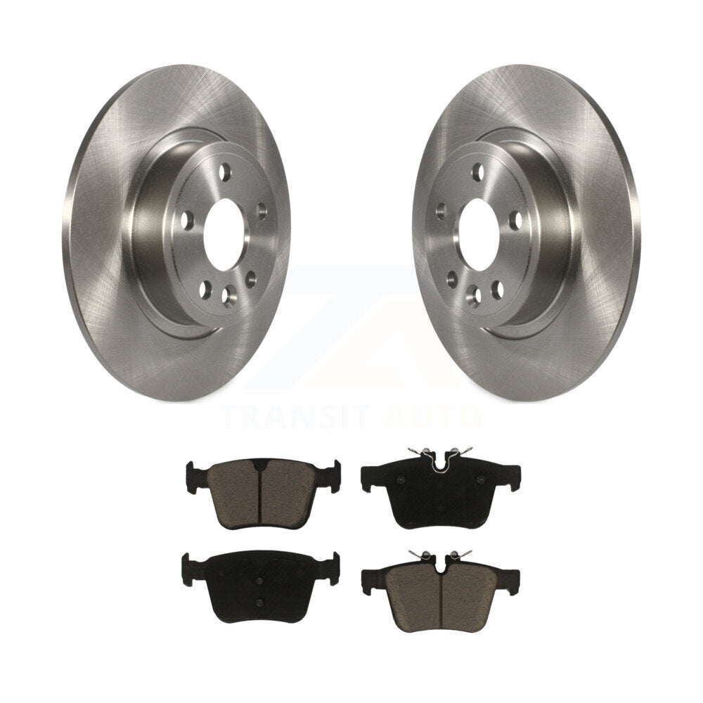 Rotors de frein arrière et Kit de plaquettes en céramique pour Land Rover Discovery Sport Jaguar e-pac
