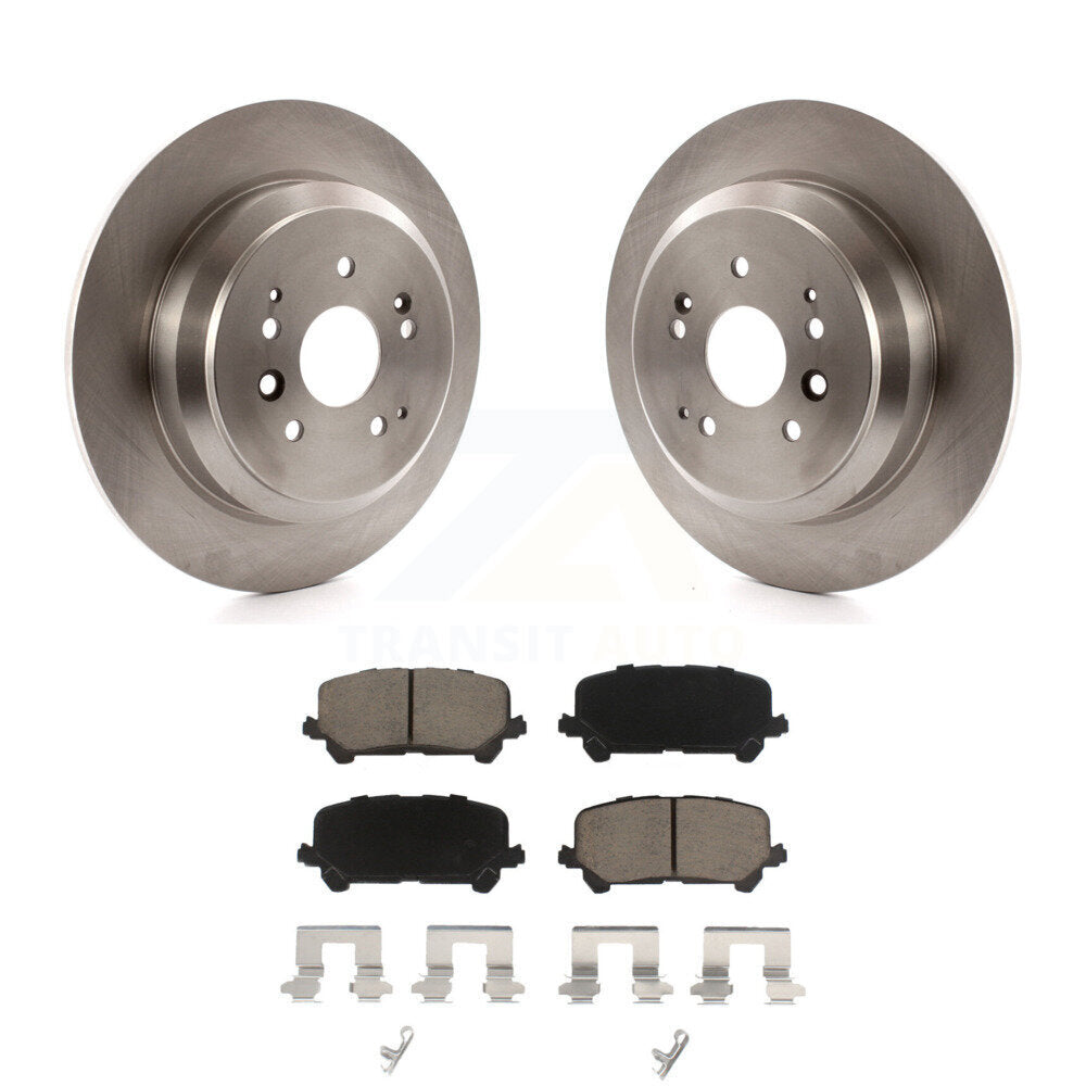 Kit de disques de frein à disque arrière et plaquettes en céramique pour Acura MDX 2014-2016 K8C-102010