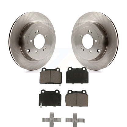Kit de rotors de frein à disque arrière et de plaquettes en céramique pour Mitsubishi Lancer K8C-102014