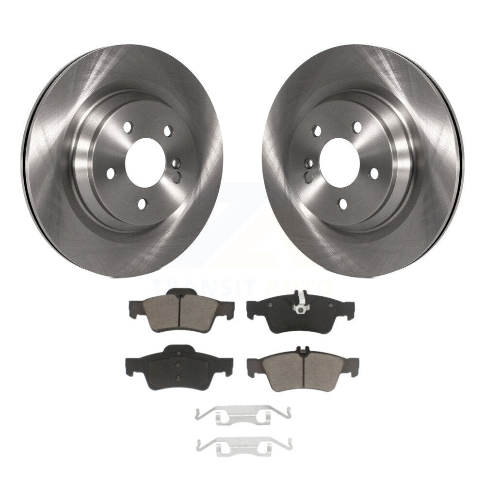 Rotors de frein arrière et Kit de plaquettes en céramique pour Mercedes-Benz S550 S450 SL550 S350 CL55