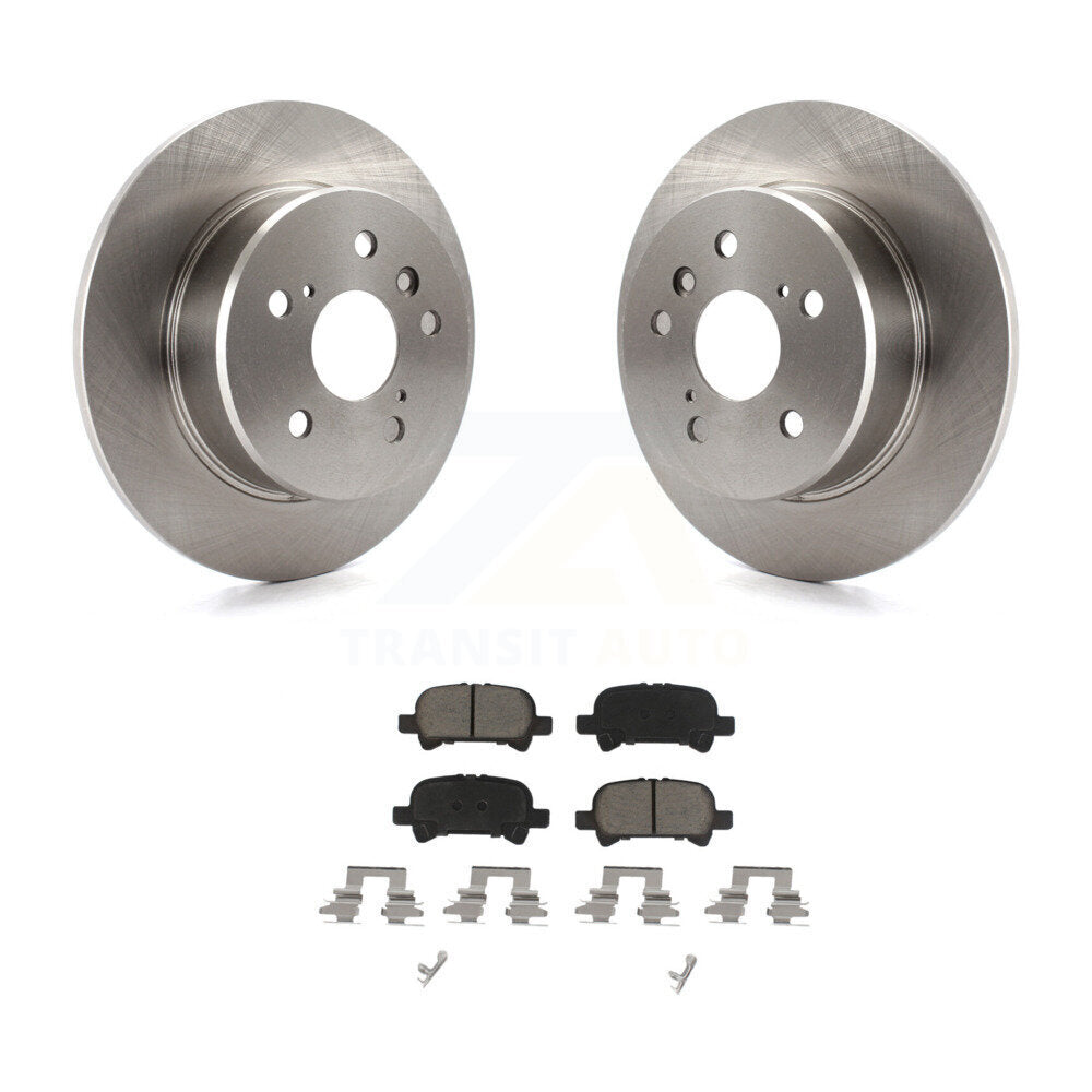 Kit de disques de frein à disque arrière et plaquettes en céramique pour Toyota Avalon 2000-2004