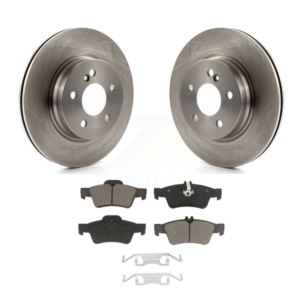 Kit de disques de frein à disque arrière et plaquettes en céramique pour Mercedes-Benz E550 K8C-102023