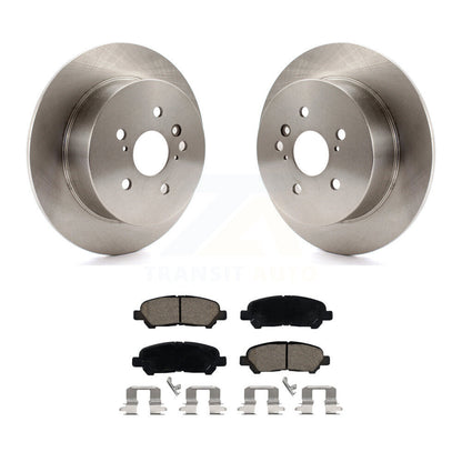 Kit de rotors de frein à disque arrière et plaquettes en céramique pour Toyota Highlander 2008-2013