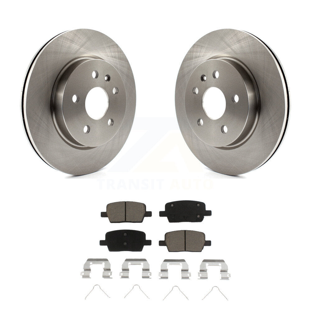 Kit de disques de frein à disque arrière et plaquettes en céramique, pour Chevrolet Camaro Cadillac CT6