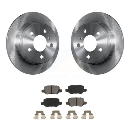 Kit de disques de frein à disque arrière et plaquettes en céramique pour Mercedes-Benz B200 2006-2011