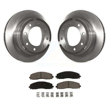 Kit de disques de frein à disque arrière et plaquettes en céramique, pour Ford F-350 Super Duty F-250