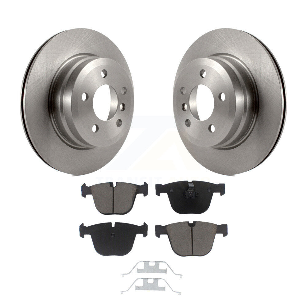 Kit de rotors de frein à disque arrière et de plaquettes en céramique pour 2009 BMW X6 xDrive35i à partir de 10 0