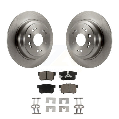 Kit de rotors de frein à disque arrière et plaquettes en céramique pour Honda Accord Crosstour