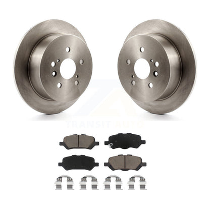 Kit de disques de frein à disque arrière et plaquettes en céramique pour Toyota Venza 2009-2016
