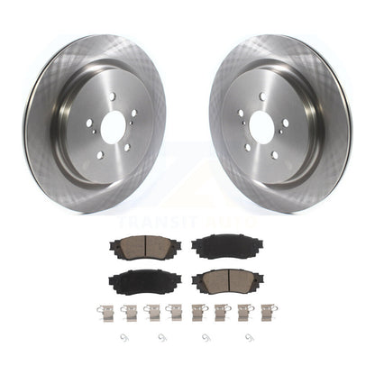 Rotors de frein à disque arrière et Kit de plaquettes en céramique pour Lexus RX350 RX450h RX350L RX450h