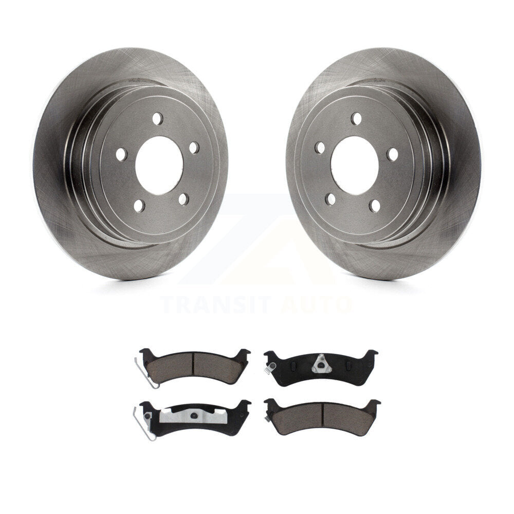 Kit de rotors de frein à disque arrière et plaquettes en céramique pour Ford Explorer Sport Trac