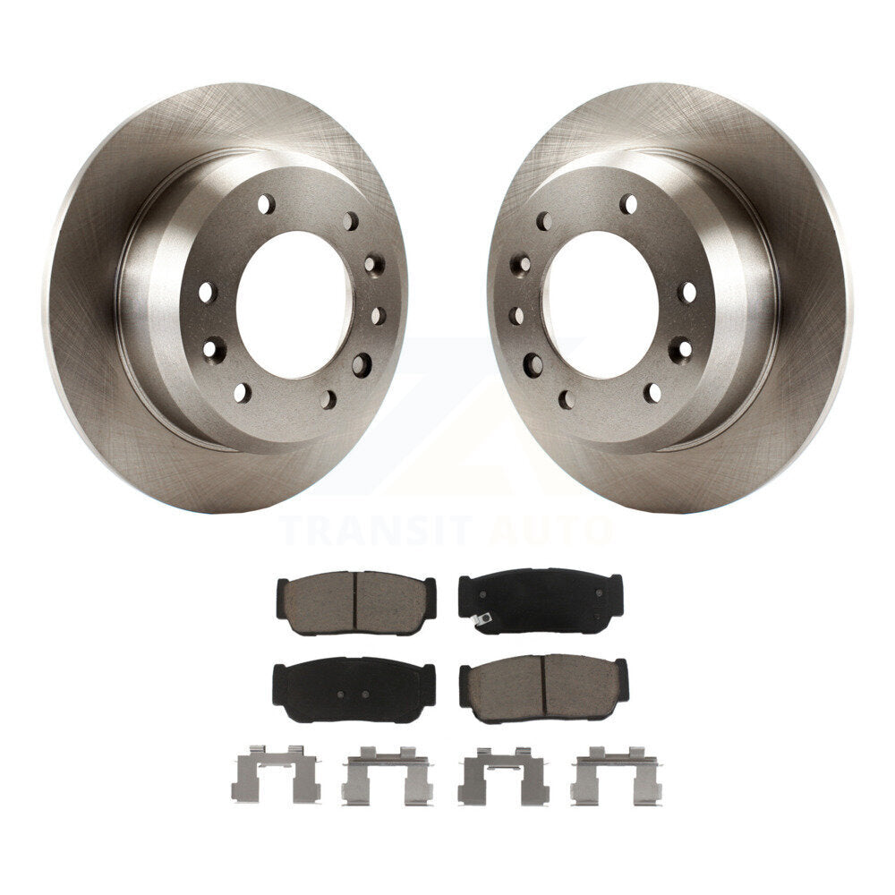 Rotors de frein arrière et Kit de plaquettes en céramique pour Hyundai Entourage Kia Sedona jusqu'au 27/04/0