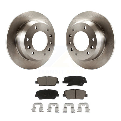 Rotors de frein à disque arrière et Kit de plaquettes en céramique pour Kia Sedona Hyundai Entourage