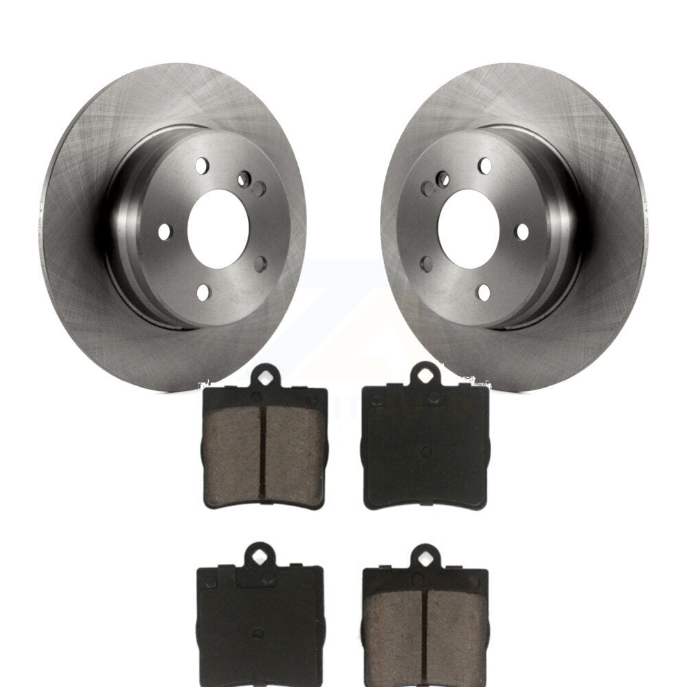 Kit de rotor de frein arrière et de plaquettes en céramique pour Mercedes-Benz SLK280 avec emballage sport