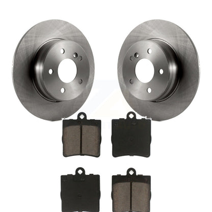 Kit de rotor de frein arrière et de plaquettes en céramique pour Mercedes-Benz SLK280 avec emballage sport