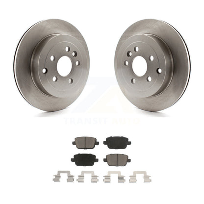 Kit de rotors de frein à disque arrière et plaquettes en céramique pour Land Rover LR2 2008-2011