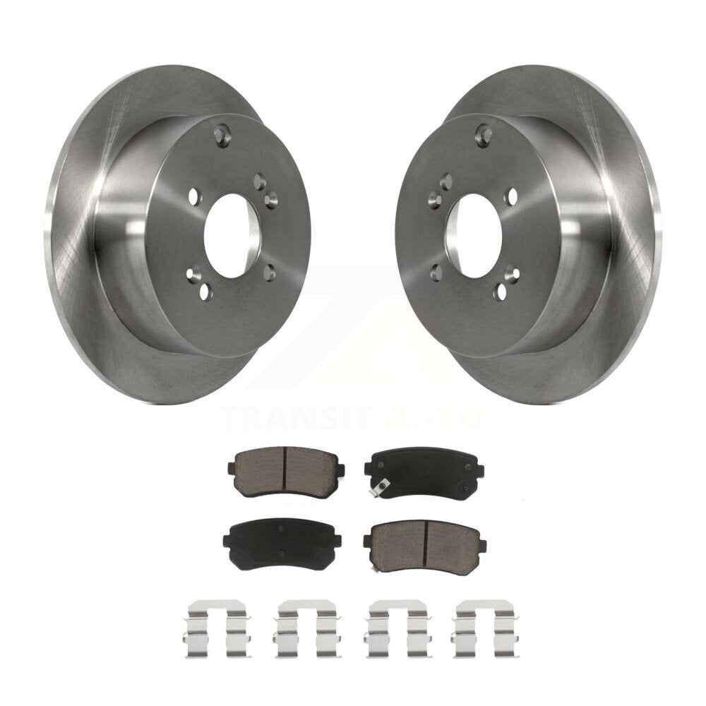 Kit de plaquettes de frein à disque arrière en céramique, pour Hyundai Accent Kia Rio5 Ri 2006 – 2010