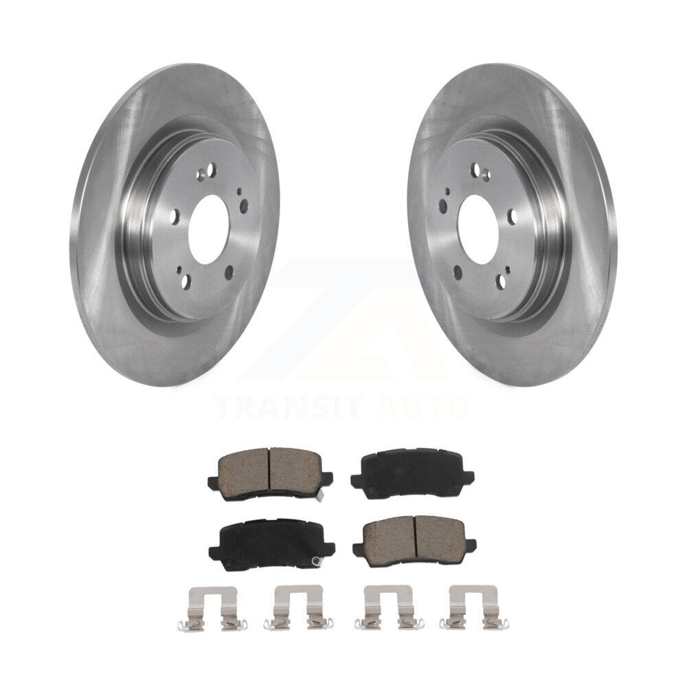 Kit de disques de frein à disque arrière et plaquettes en céramique pour Honda Odyssey 2018-2023