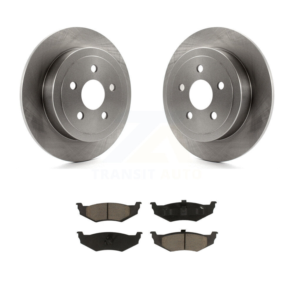Rotors de frein arrière et Kit de plaquettes en céramique pour Chrysler Sebring PT Cruiser Cirrus Dodg