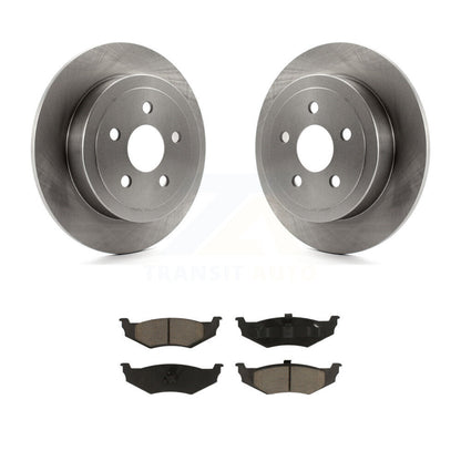 Rotors de frein arrière et Kit de plaquettes en céramique pour Chrysler Sebring PT Cruiser Cirrus Dodg