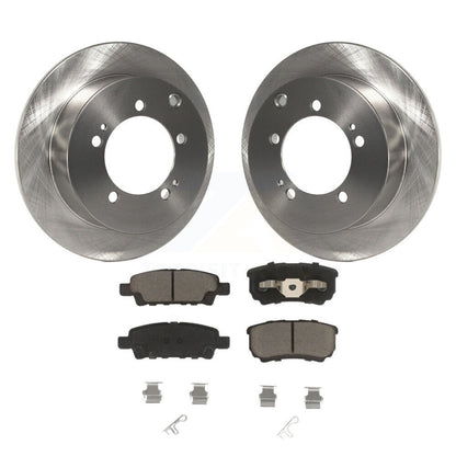Kit de rotors de frein à disque arrière et plaquettes en céramique pour Mitsubishi Lancer Outlander