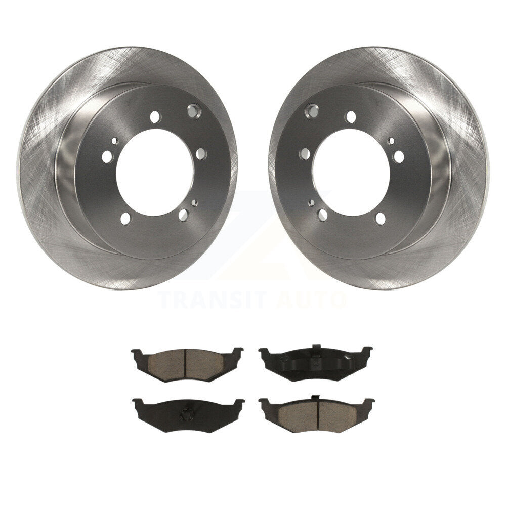 Kit de plaquettes de frein arrière en céramique, pour Dodge Stratus 2000, avec roue d'usine de 14 pouces