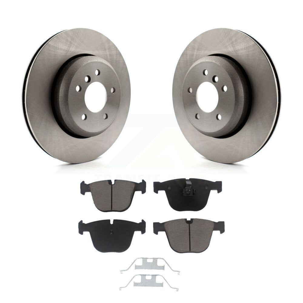 Kit de rotors de frein à disque arrière et plaquettes en céramique, pour BMW 650i 645Ci 550i 545i 535i
